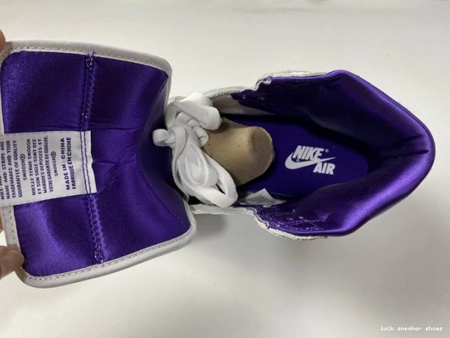 Rep LUCY RETRO CD0461-151 HIGH 1 AIR PURPLE JORDAN COURT 0629